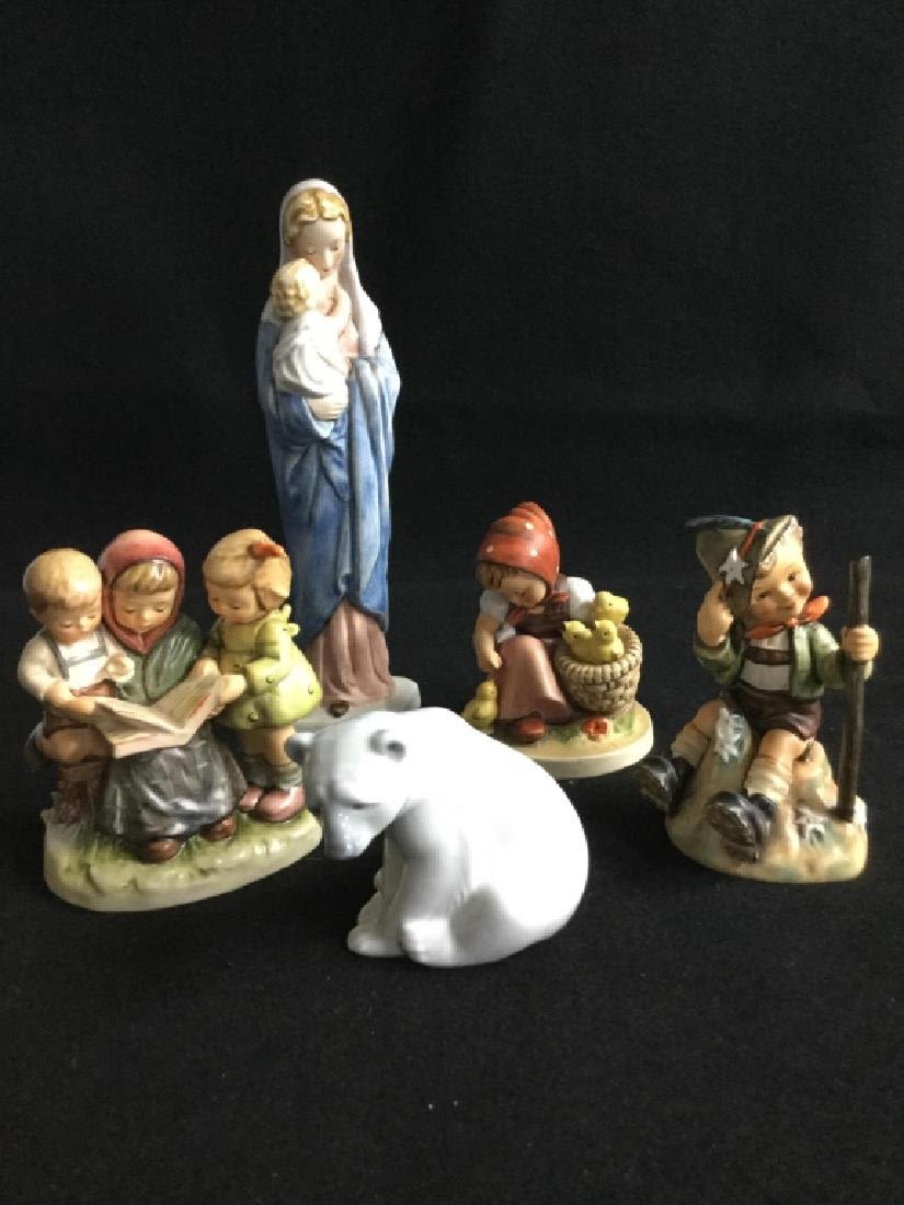 Lot 158: Hummel, Goebel & Lladro Statues