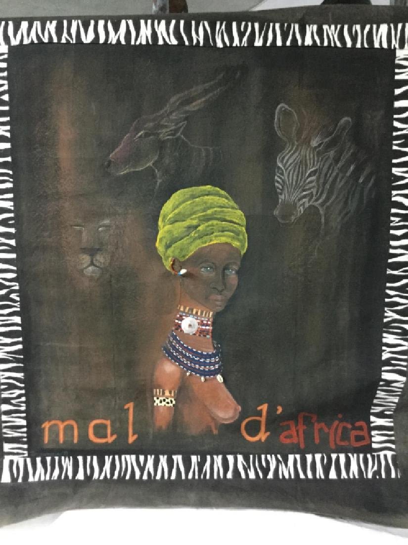 Lot 195: African Textile Painting