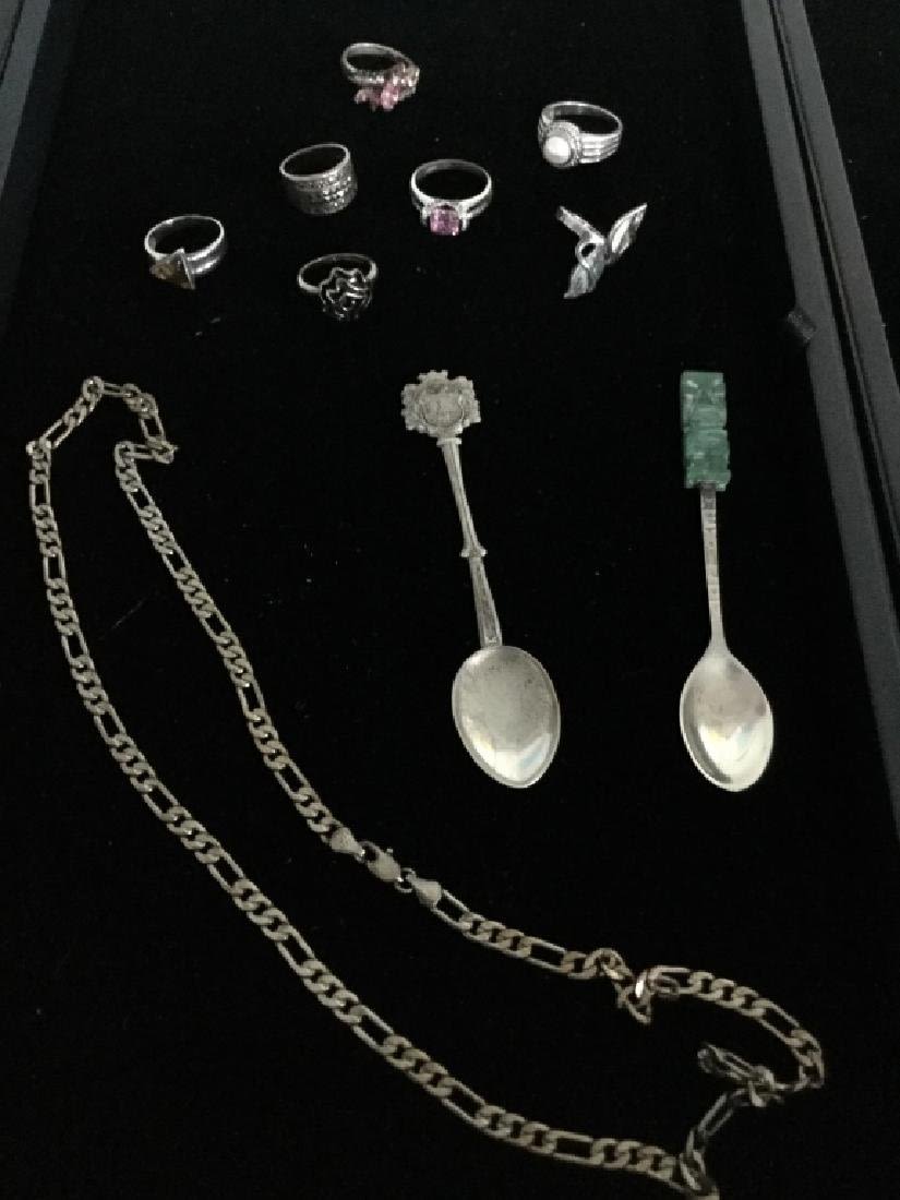 Lot 255: Sterling Jewelry Lot