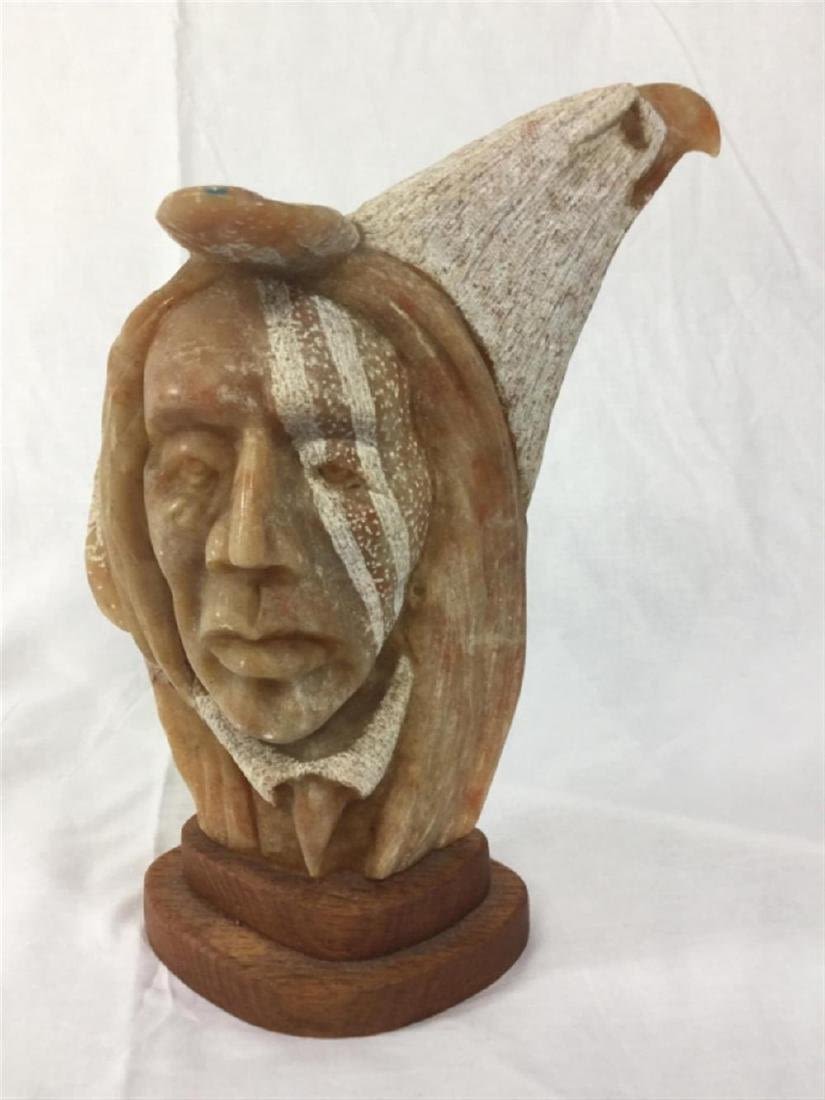 Lot 17: Soapstone Statue