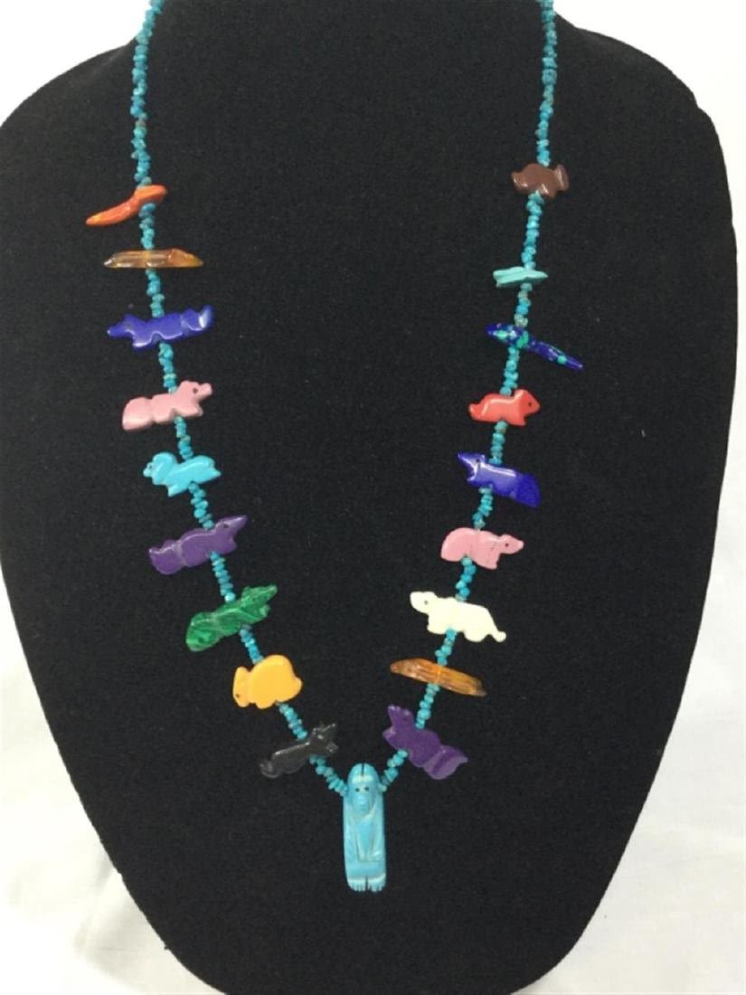 Lot 22: Native American Fetish Necklace