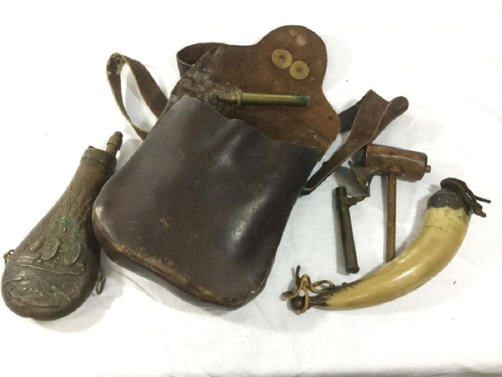 Lot 47: Black powder pieces