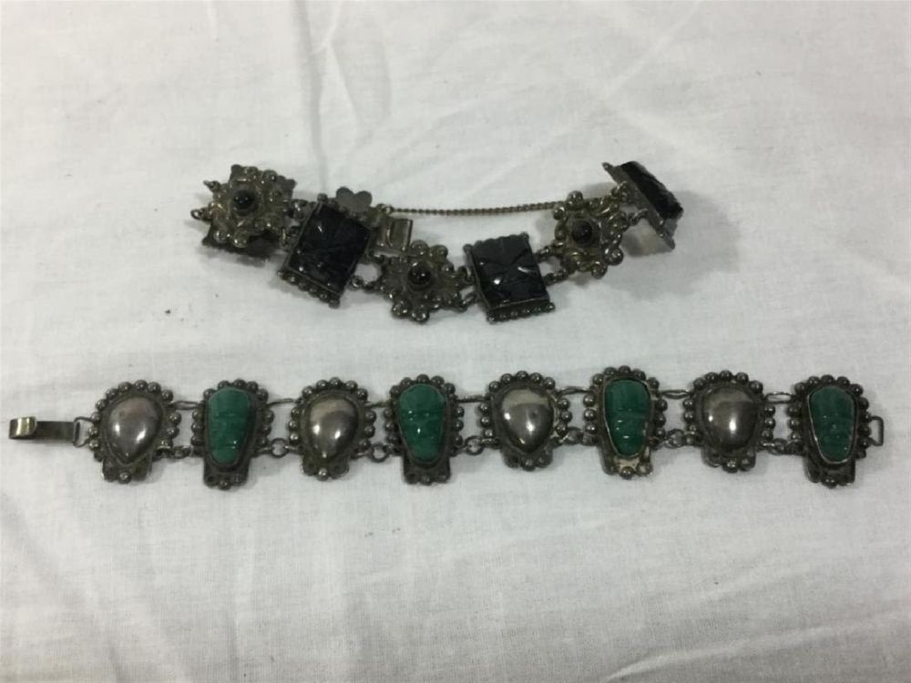 Lot 50: Sterling Silver Bracelets