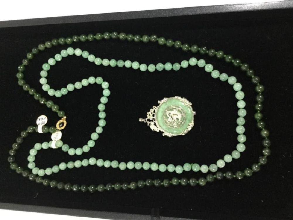 Lot 68: Lot of Jade Jewelry