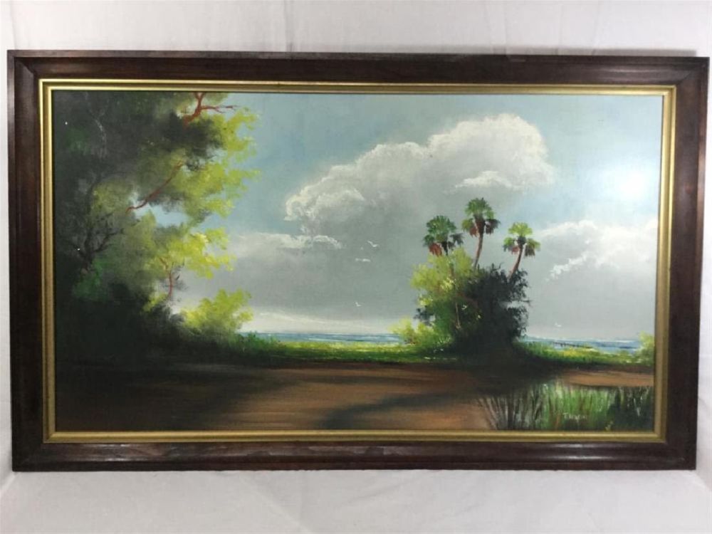 Lot 123: Highwayman Painting