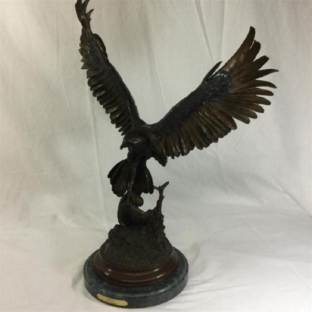 Lot 126: Bronze "Falcon"