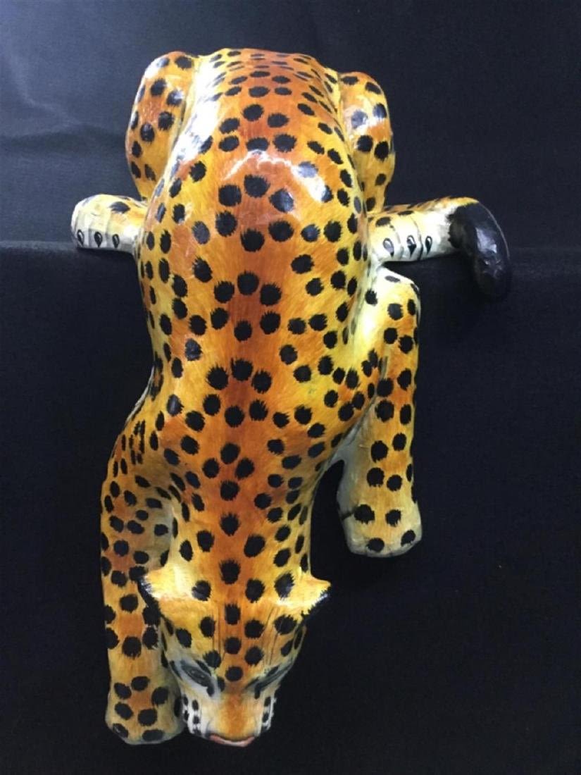 Lot 138: Papier-Mache Tiger