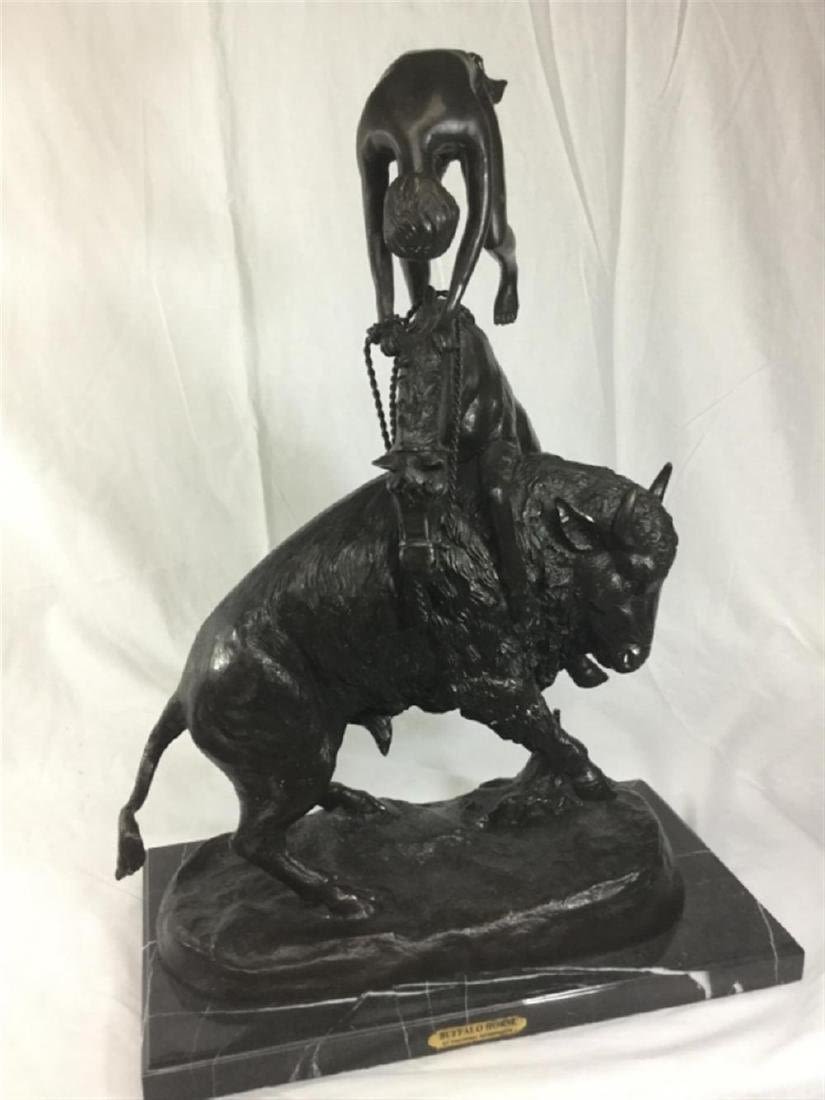 Lot 140: Bronze "Buffalo Horse"