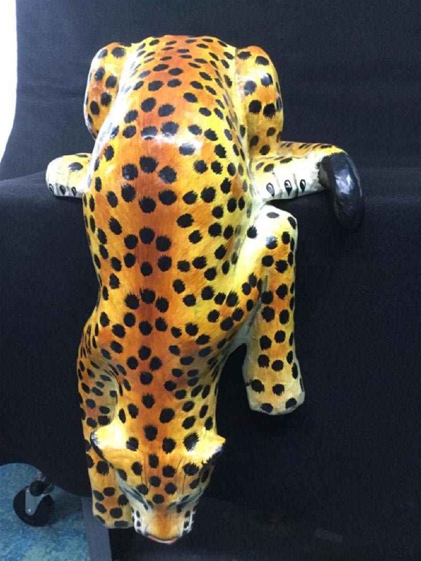 Lot 145: Papier-Mache Tiger