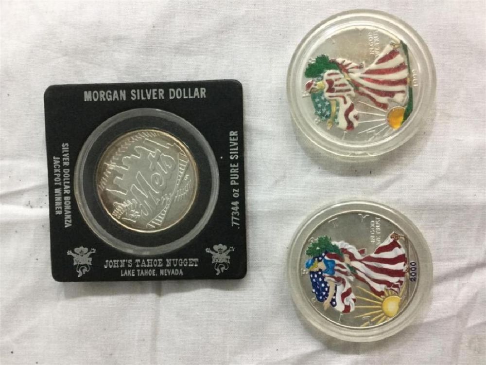 Lot 185: Silver Eagles Coin Lot