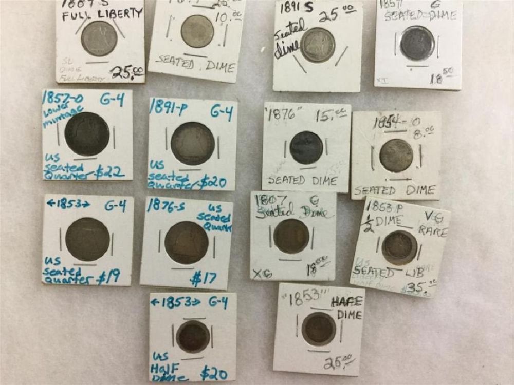 Lot 198: Silver Coin Lot