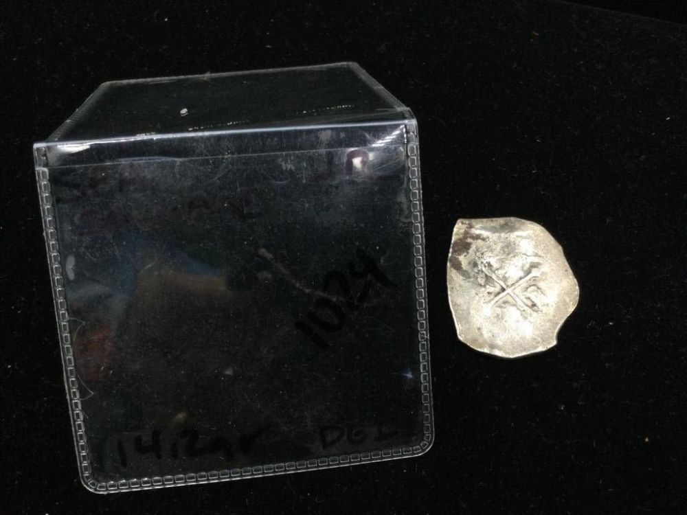 Lot 160: Treasure Coin Sea Salvage Authentic