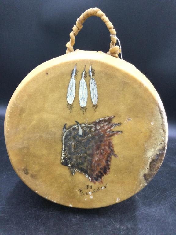 Lot 162: Native American Ceremony Drum