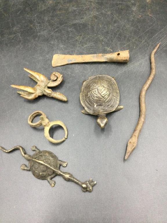 Lot 165: Vintage Bronze Artifacts