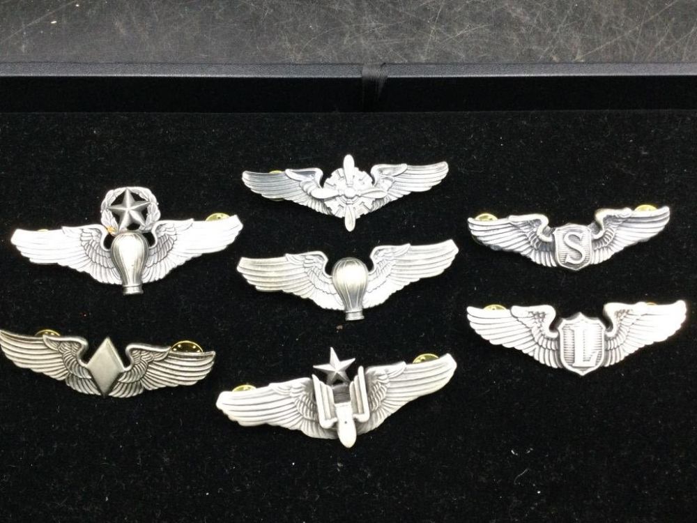 Lot 175: Military Badges/Pins