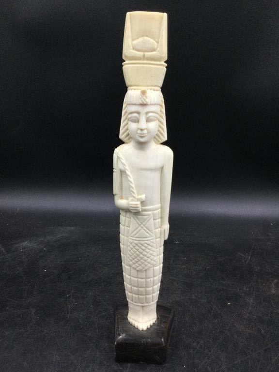 Lot 208: Vintage Carved Egyptian
