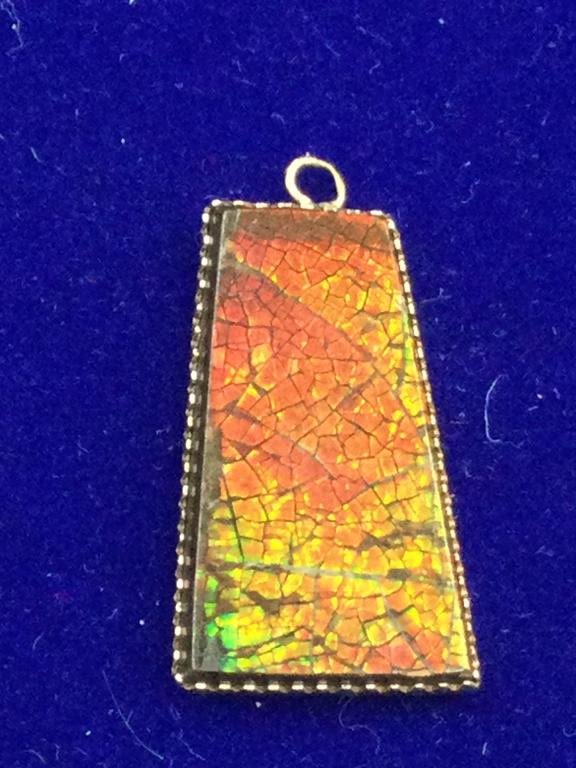 Lot 224: 14kt Gold Pendant