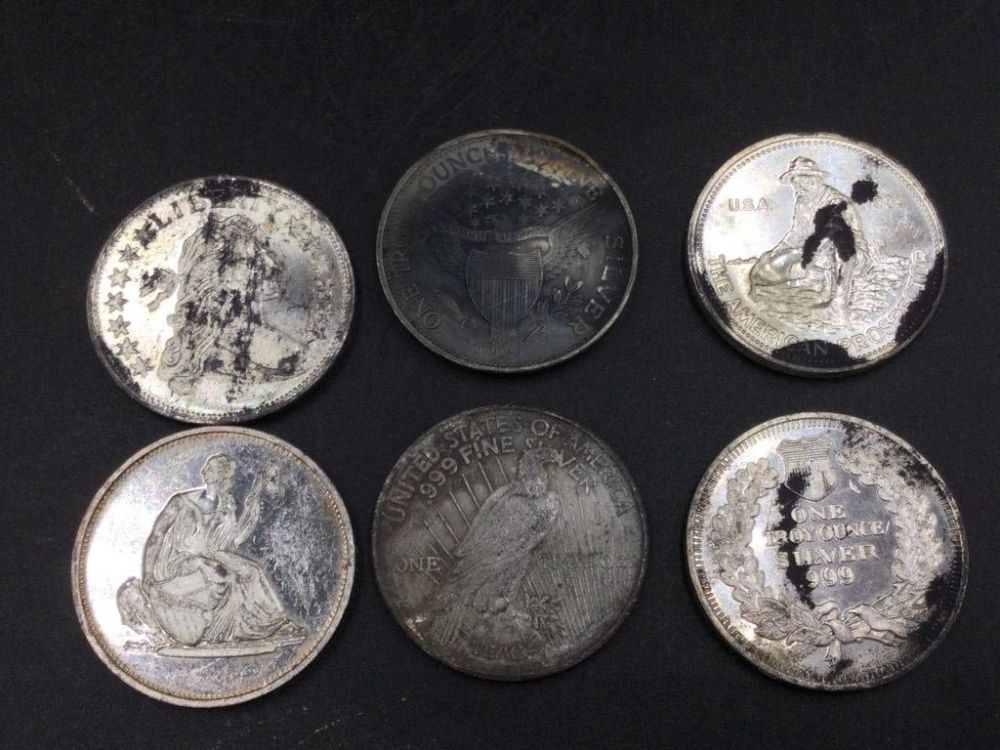Lot 255: Silver Rounds