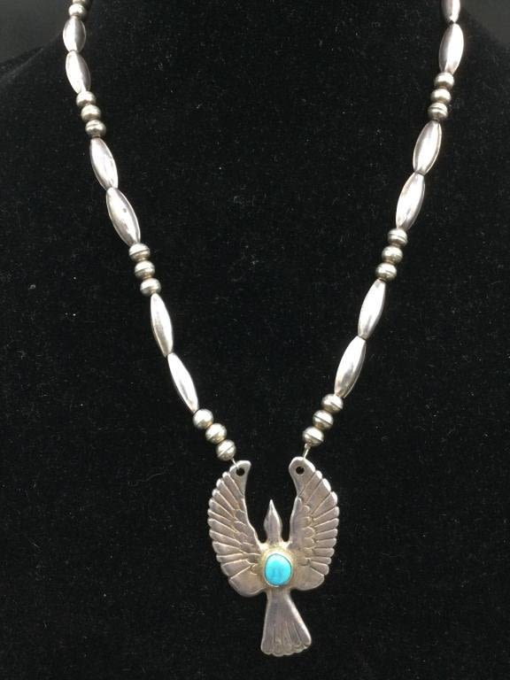 Lot 158: Native American Necklace