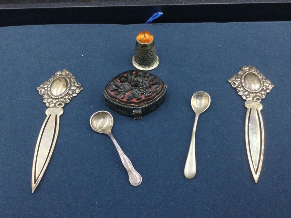 Lot 170: Sterling Items