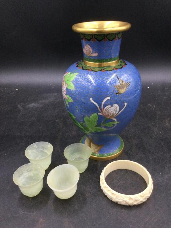 Lot 175: Cloisonne and More