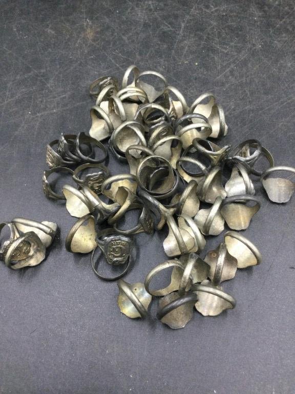 Lot 218: Vintage Comic Rings