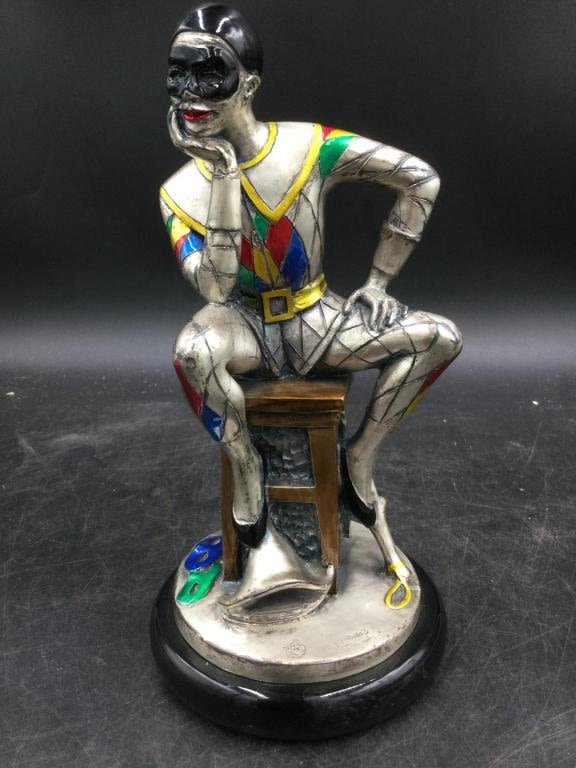 Lot 236: L'Oggetto Harlequin Statue