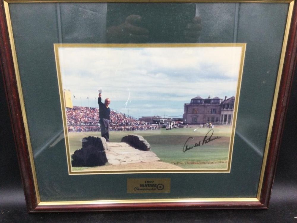 Lot 252: Signed Arnold Palmer