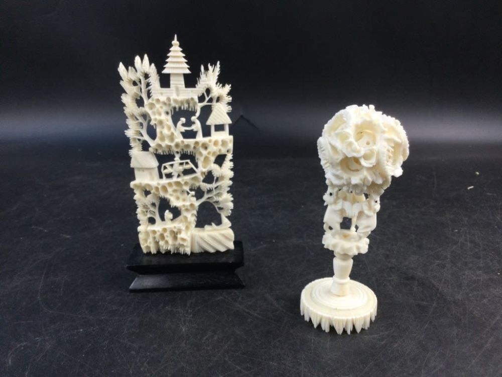 Lot 153: Carved Asian