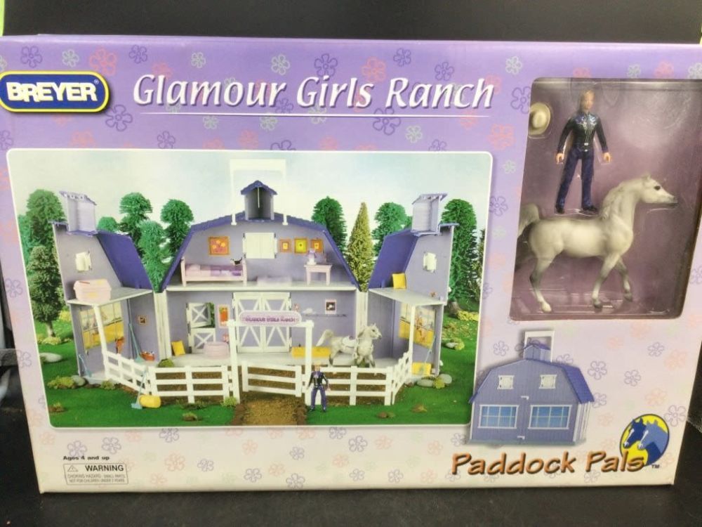 Lot 196: Breyer Glamour Girls Ranch