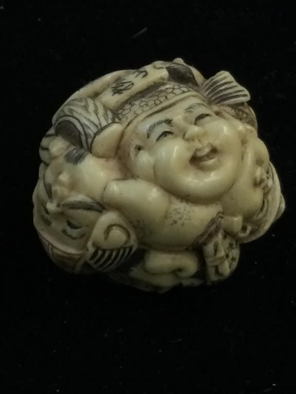Lot 202: Vintage Japanese Carved Nesuke