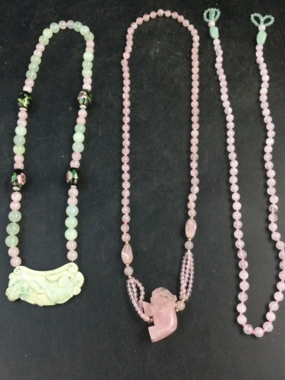 Lot 272: Gemstone Necklaces
