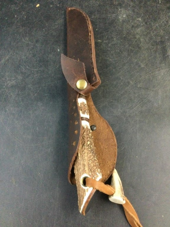 Lot 280: Stag Handle Turkish Hunting Knife