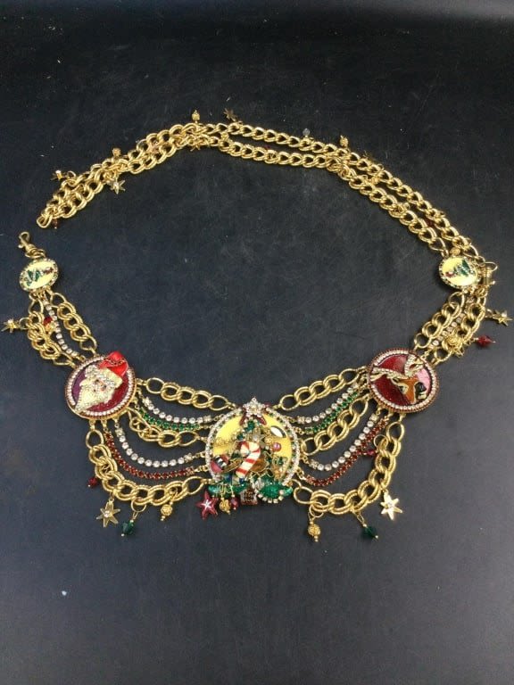 Lot 287: Lunch at Ritz "Christmas Belt" RARE