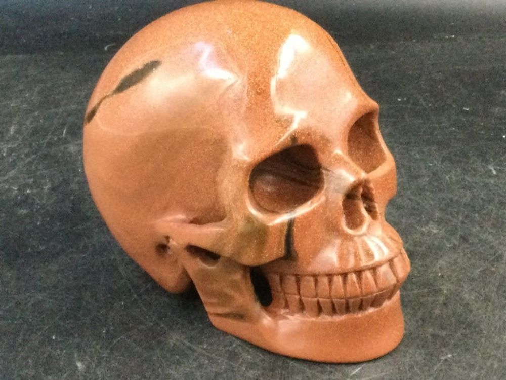 Lot 296: Carved Skull
