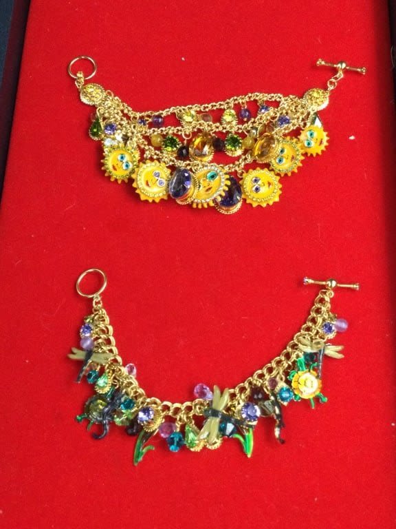 Lot 152: Lunch at the Ritz Charm Bracelets