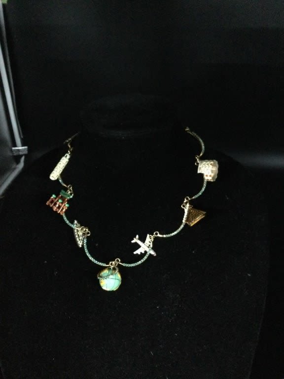 Lot 157: Lunch at the Ritz Travel Necklace