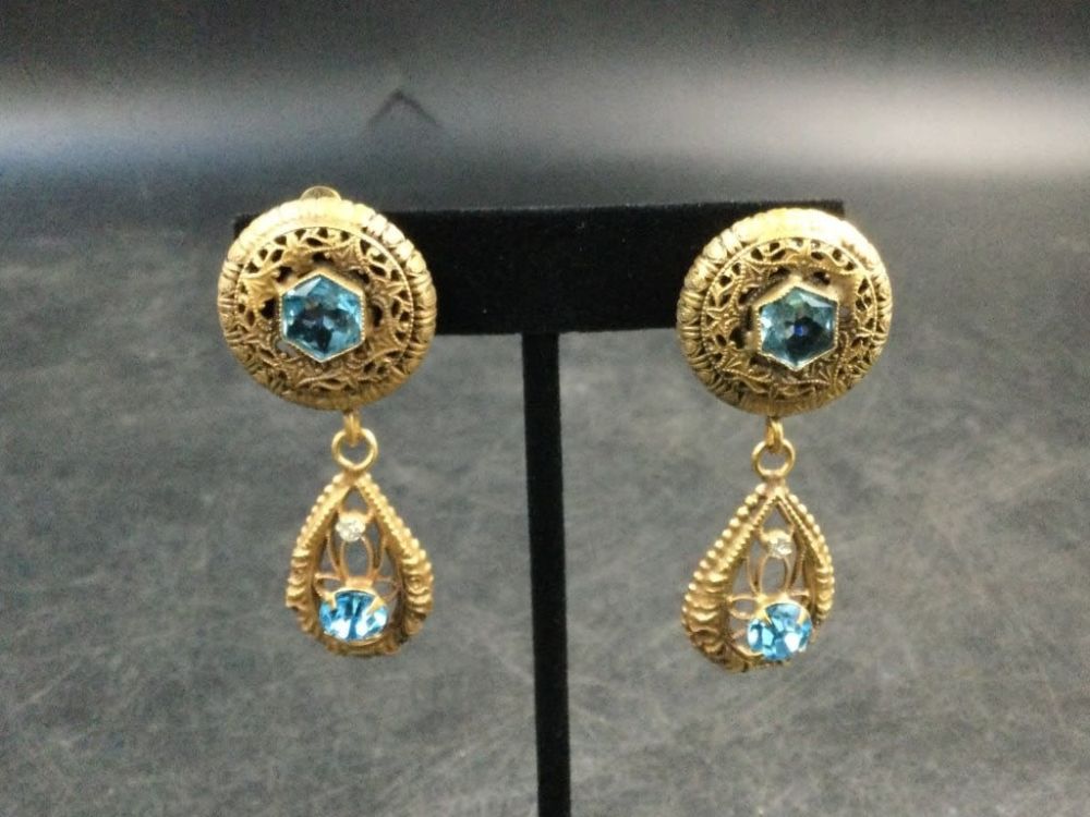 Lot 162: Joseff Clip Earrings