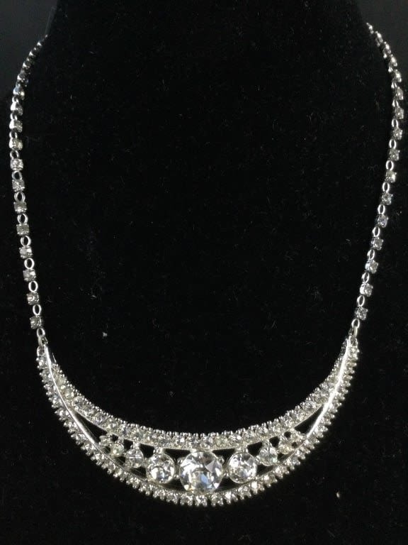 Lot 163: Bogoff Crystal Necklace