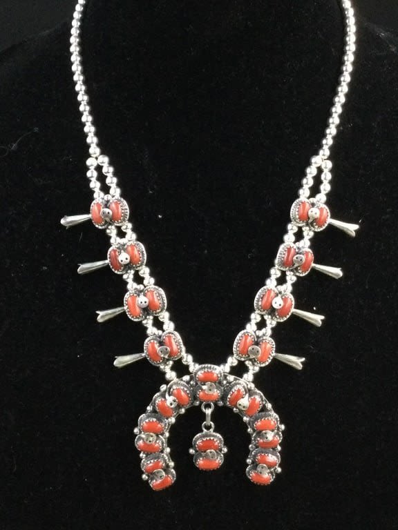 Lot 168: Squash Blossom Nickel Silver