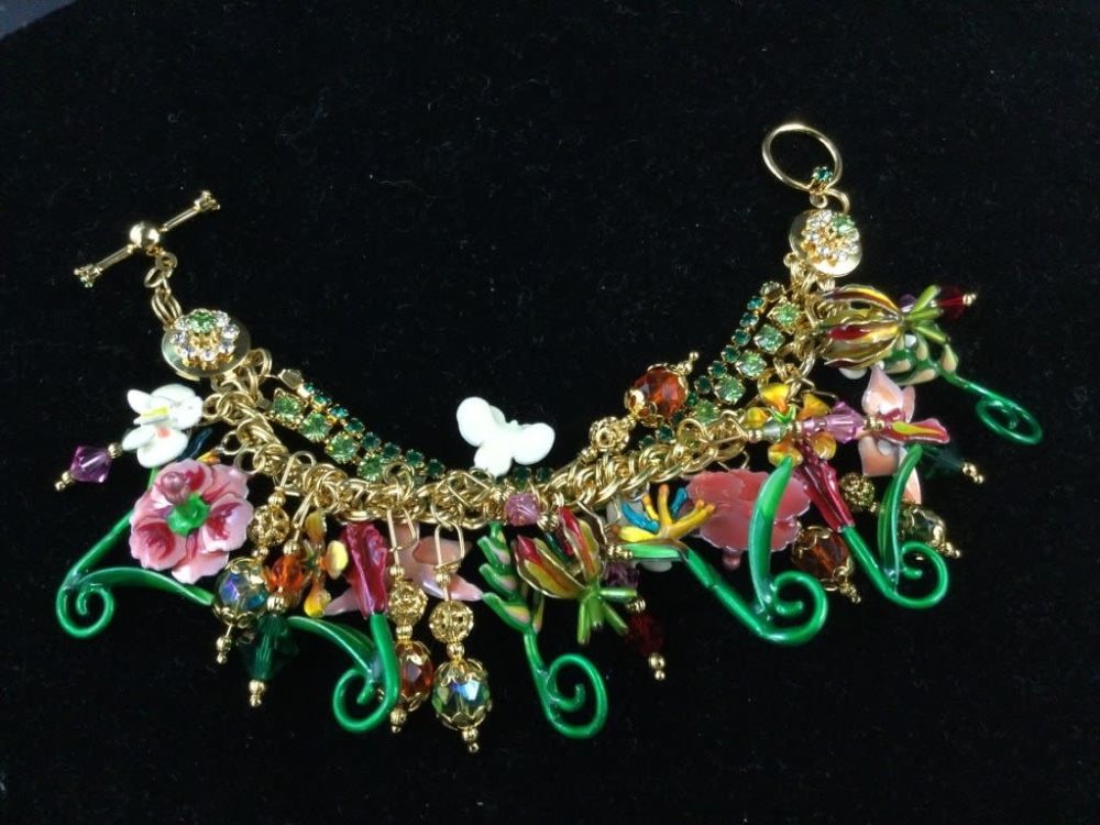 Lot 177: Lunch at Ritz Charm Bracelet