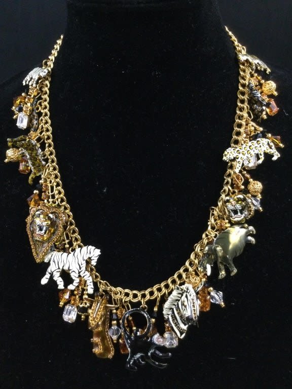 Lot 213: Lunch at the Ritz Safari Necklace
