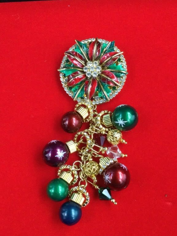 Lot 232: Lunch at the Ritz Christmas Pin