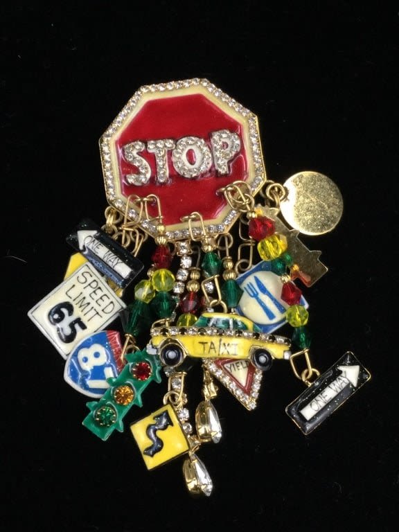 Lot 233: Lunch at the Ritz Pin/Pendant