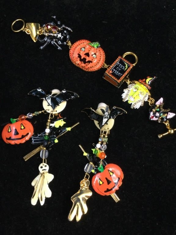 Lot 252: Lunch at the Ritz Halloween Jewelry