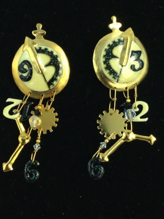 Lot 290: Lunch at the Ritz Earrings