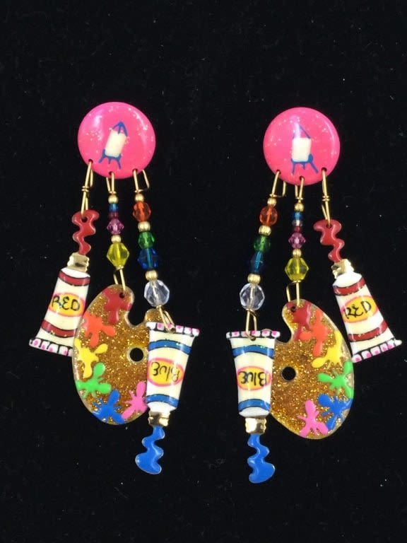Lot 294: Lunch at the Ritz Earrings