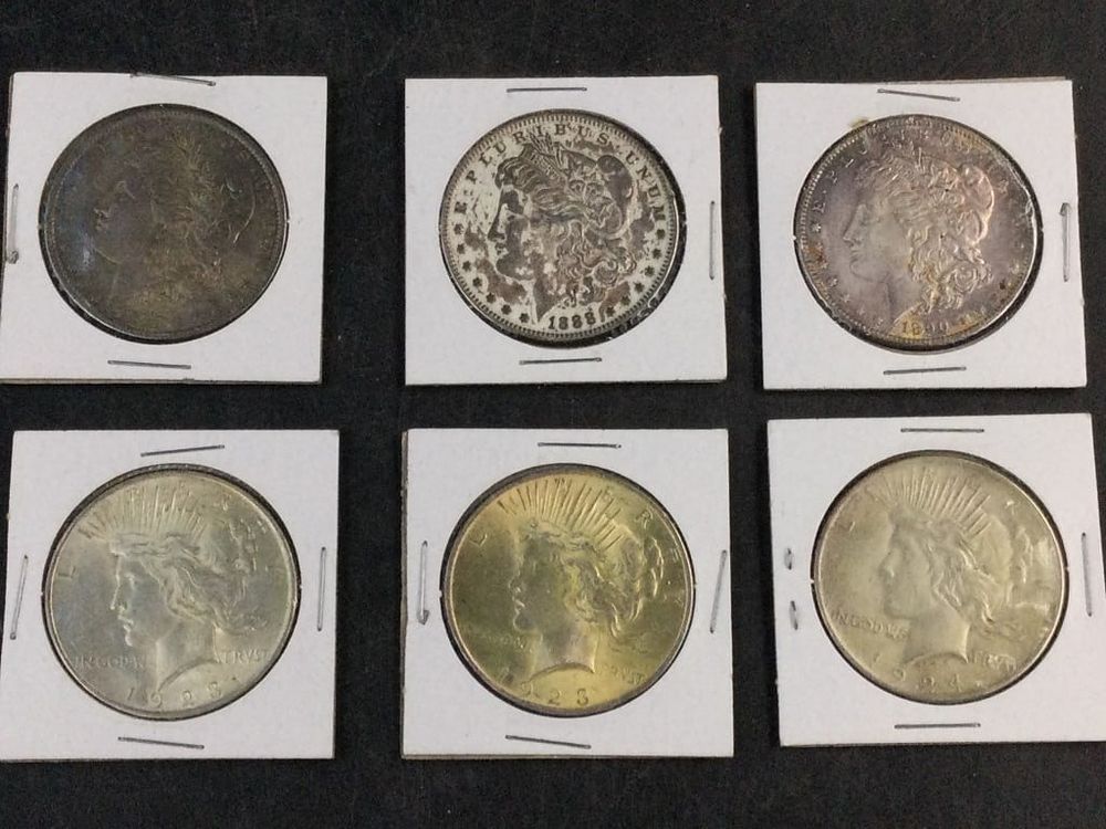 Lot 210: Silver Dollars