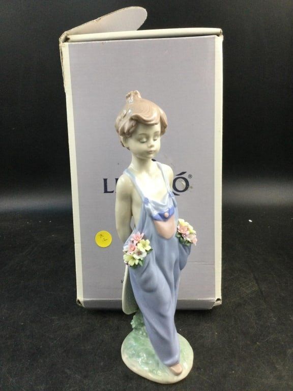 Lot 220: Lladro Pocket Full of Wishes
