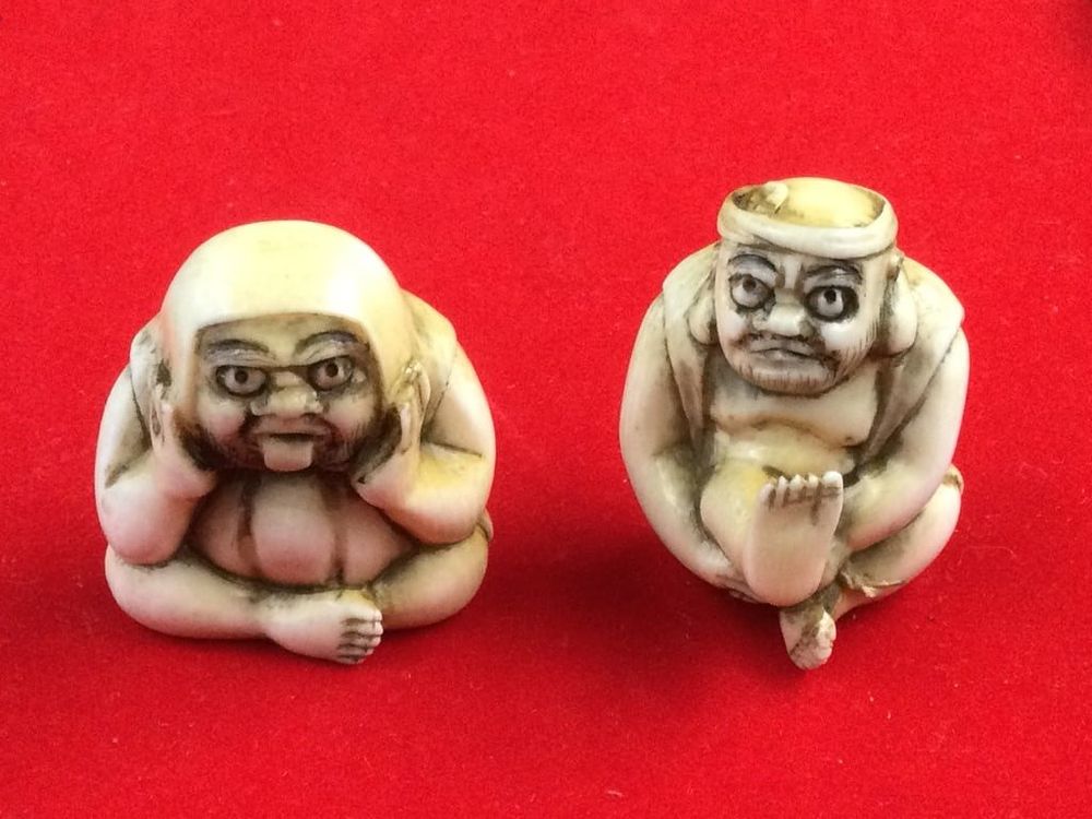 Lot 249: Early Carved Netsukes